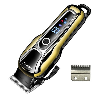 100-240V kemei rechargeable hair clipper