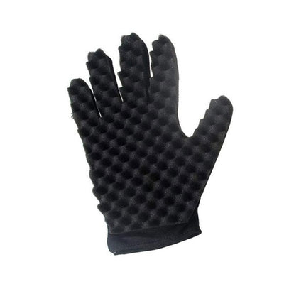 Magic Curl Hair Sponge Gloves for Barbers